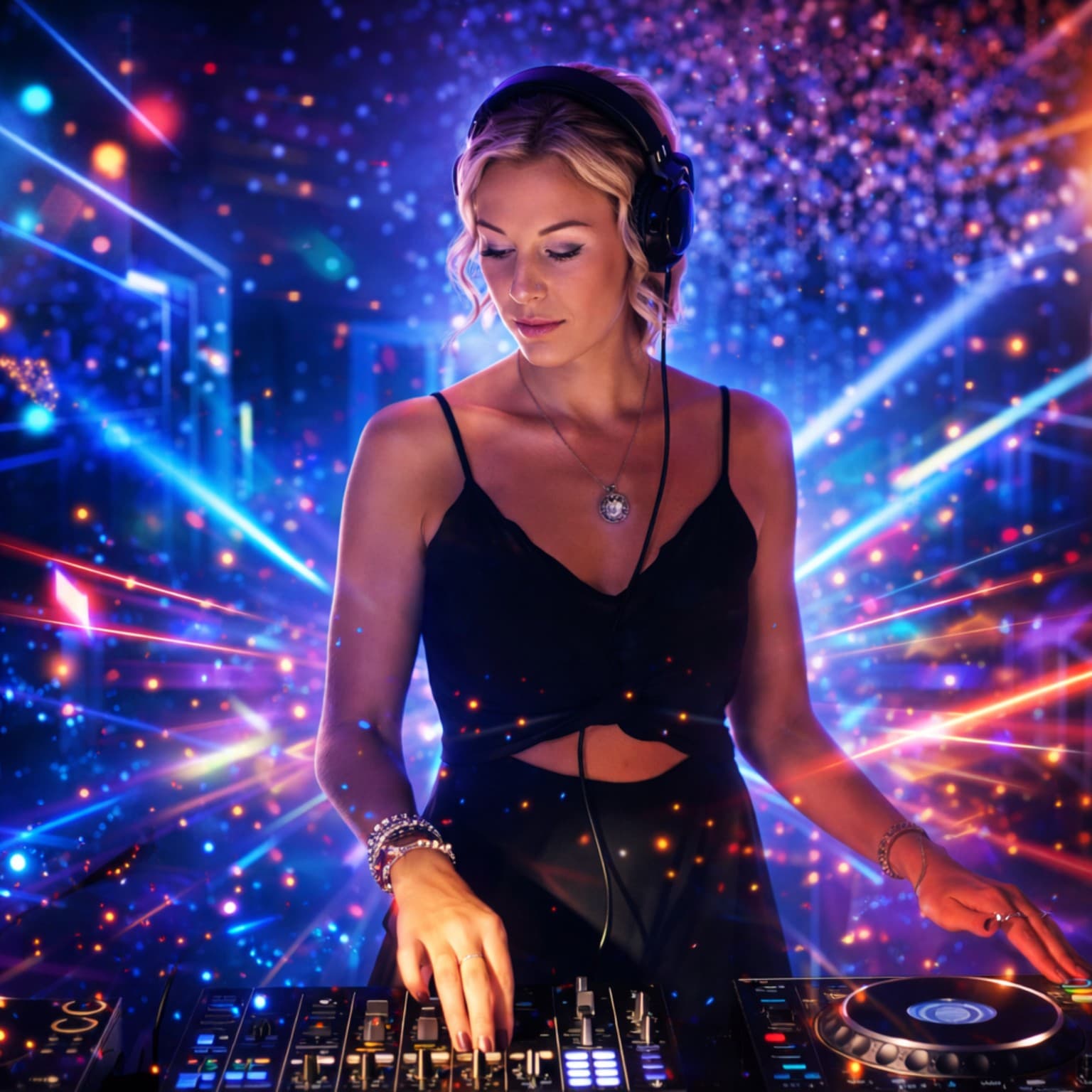 Amber Jane — DJ performance and creative energy